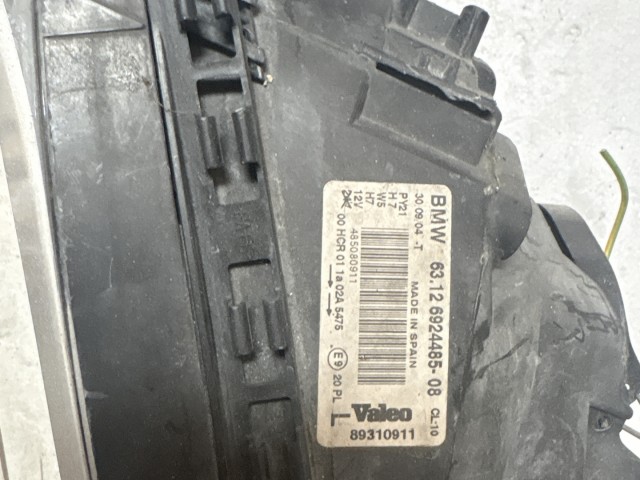 6785 BMW 1 2004-2011 Bal első Lámpa Fényszóró