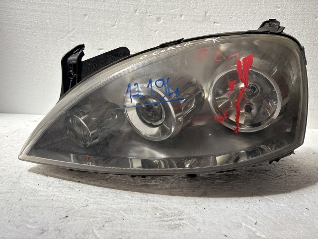 12194 Opel Corsa C 2000-2006  Bal első Lámpa Fényszóró