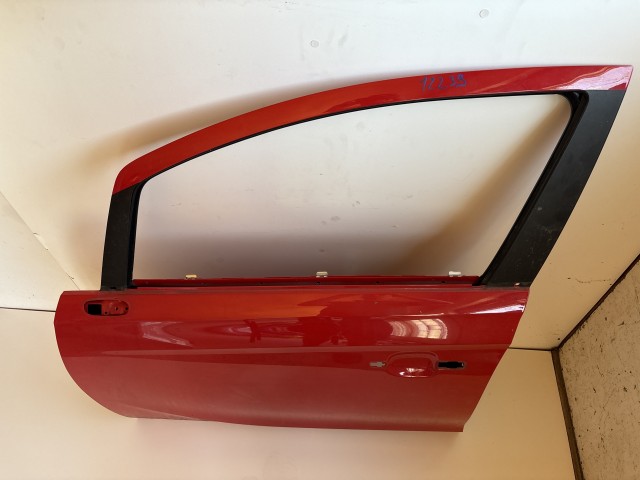 12241 Opel Corsa E Bal első  Ajtó Piros