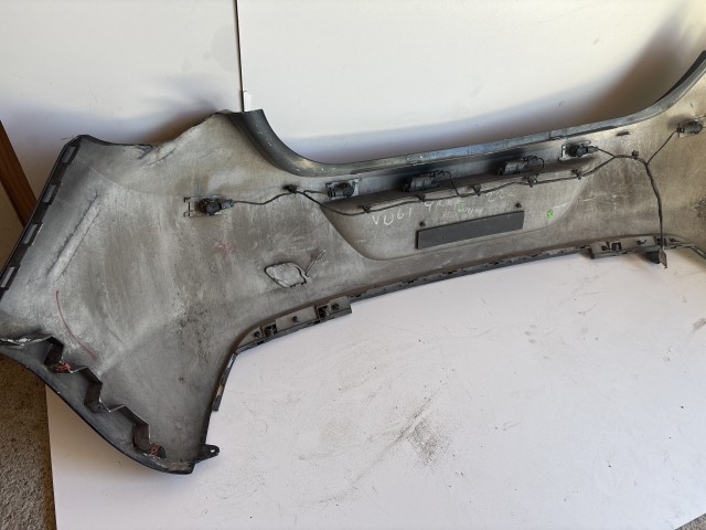 3687 Opel Astra J 2009-2015 Lökhárító Hátsó Használt Fekete Z22c 5 ajtós radaros