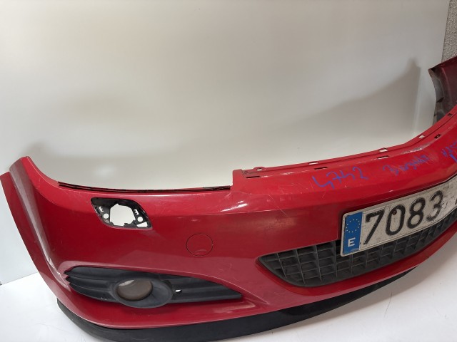 4742 Opel Astra Cabrio 2004-2014  Első Lökhárító Piros 
