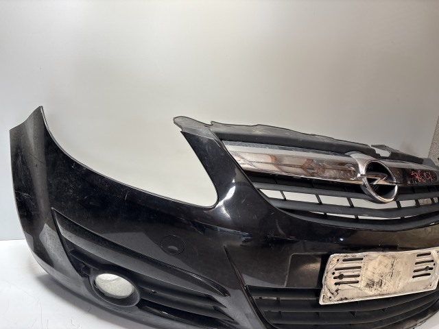 8607 Opel Corsa D 2006-2014 első Lökhárító Fekete Z20R