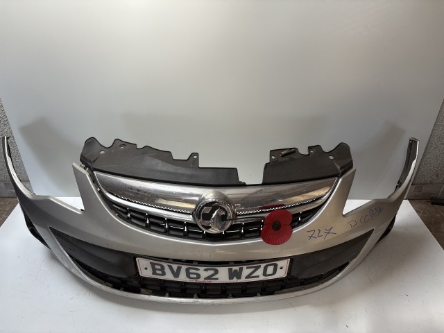 727 Opel Corsa D 2006-2014 Első Lökhárító Szürke z157