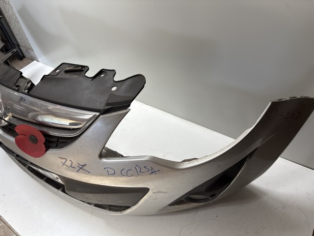 727 Opel Corsa D 2006-2014 Első Lökhárító Szürke z157