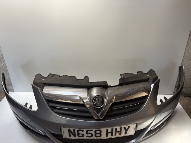 12254 Opel Corsa D 2006-2014 Első Lökhárító Szürke z163