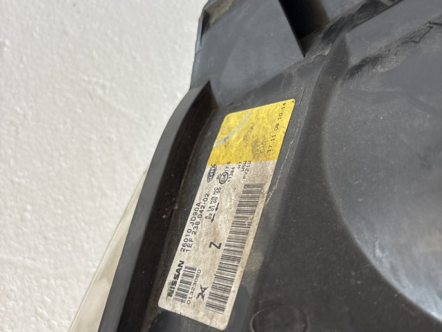7686 Nissan Qashqai 2007-2013 Jobb első Lámpa Fényszóró