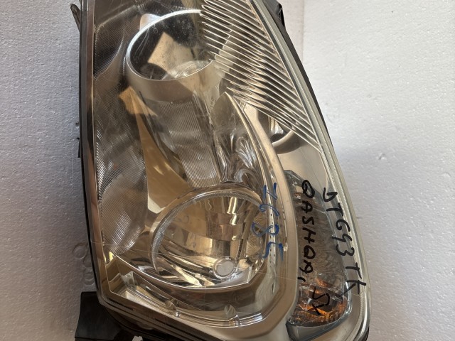 7685 Nissan Qashqai 2007-2013 Bal első  Lámpa Fényszóró