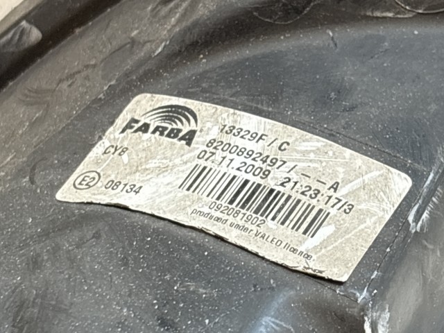 7779 Renault Clio III. 2007-2014 Bal első  Lámpa Fényszóró