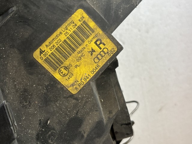 8442 Audi A3 8p 2003-2012 Jobb első Lámpa Fényszóró