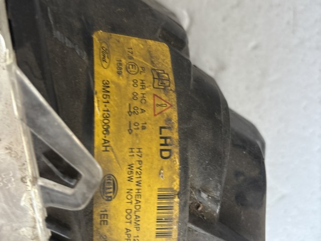 8523 Ford C-max 2003-2007 Bal első Lámpa Fényszóró