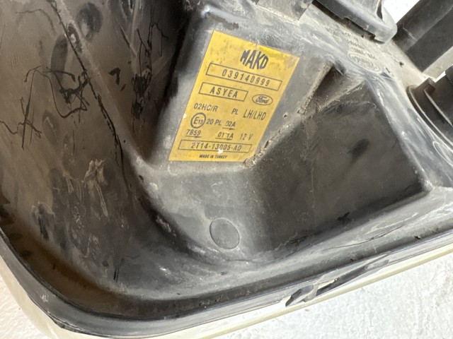 8048 Ford Transit Conect 2002-2013 Bal első Lámpa Fényszóró