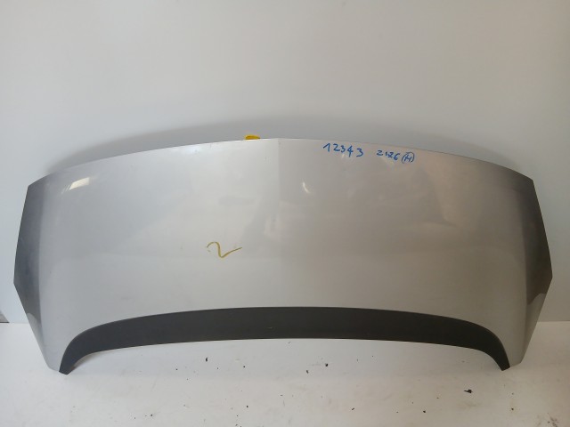 12343 Opel Meriva B 2010-2017 Motorháztető Használt Ezüst Z176