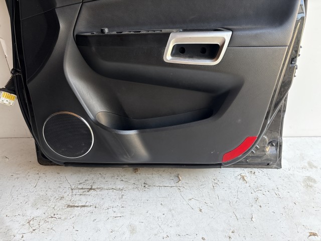 12357 Opel Antara 2006-2015 Jobb első  Ajtó Használt Fekete  Z22c