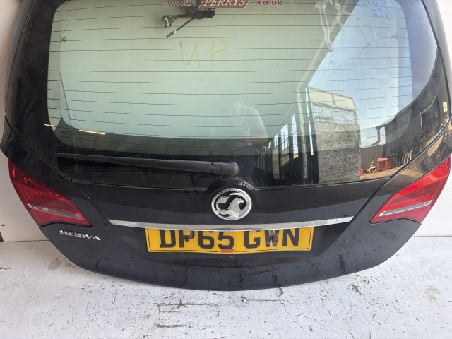 12385 Opel Meriva B 2010-2017 Csomagtérajtó Használt Z22c Fekete 