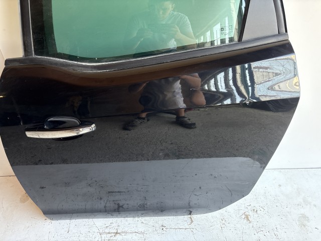 12393 Opel Meriva B 2010-2017 Ajtó Bal hátsó Fekete Z22c