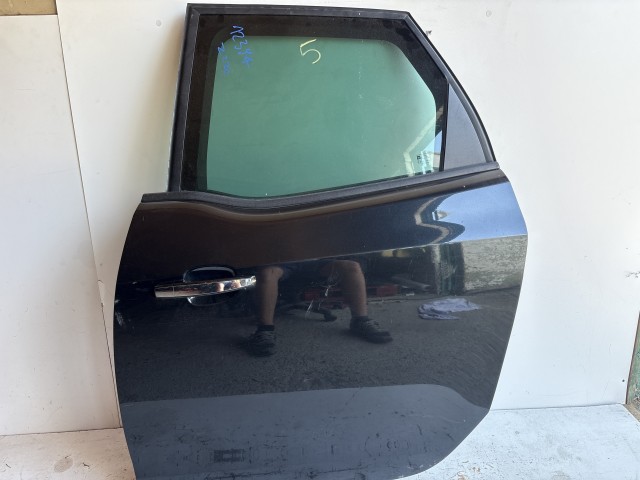 12394 Opel Meriva B 2010-2017 Ajtó Használt Bal hátsó Fekete Z22c