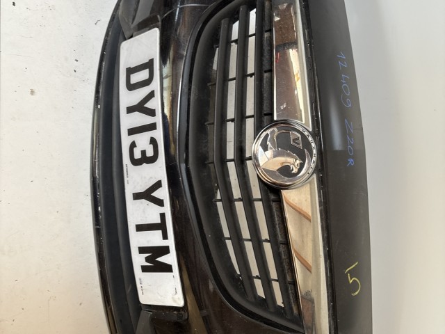 12409 Opel Meriva B 2010-2017 első Lökhárító Fekete Z20R