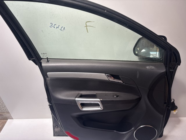 12428 Opel Antara 2006-2015 Bal első Ajtó Fekete  Z20R