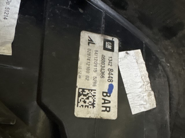 12493 Opel Corsa E Jobb hátsó Lámpa 5 ajtós
