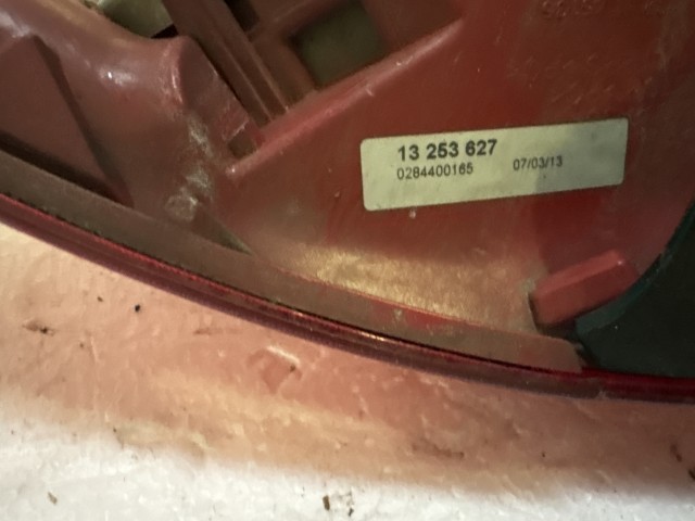 12503 Opel Meriva B 2010-2017 Bal hátsó Lámpa