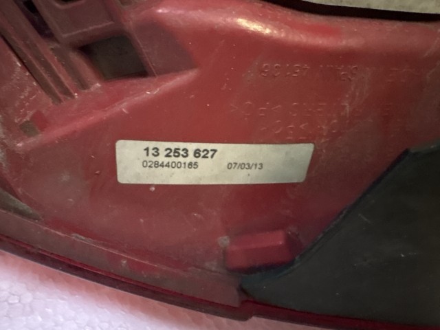 12505 Opel Meriva B 2010-2017 Bal hátsó Lámpa