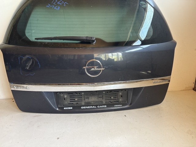12625 Opel Astra H 2004-2010 Csomagtérajtó Használt Z168 Szürke 