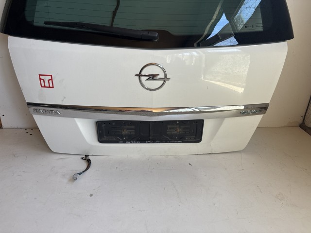 12626 Opel Zafira B Csomagtérajtó Használt Y474 Fehér