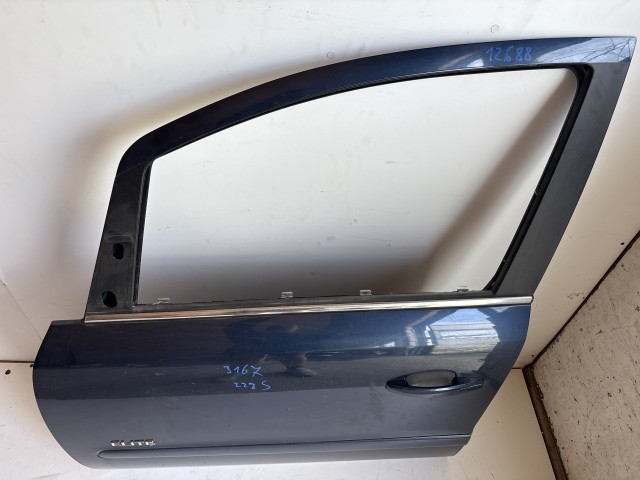 12688 Opel Zafira B Bal Első Ajtó sötétkék