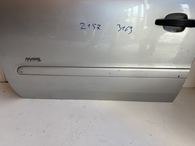 12689 Opel Zafira B Bal első Ajtó Ezüst Z157