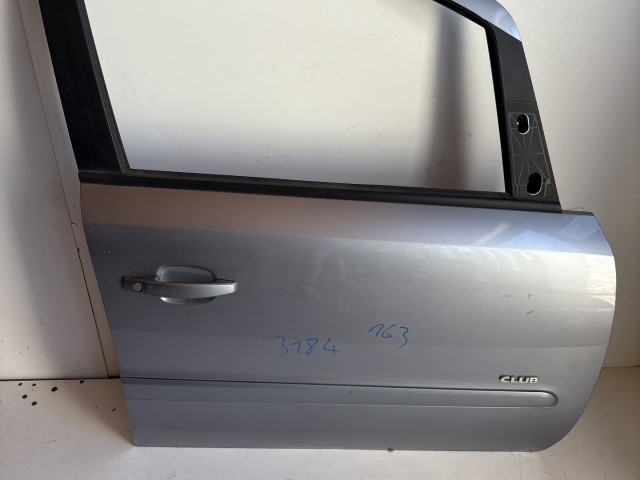 13695 Opel Zafira B Jobb első Ajtó Szürkéskék Z163