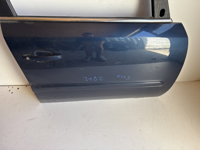 12698 Opel Zafira B Jobb első Ajtó Kék