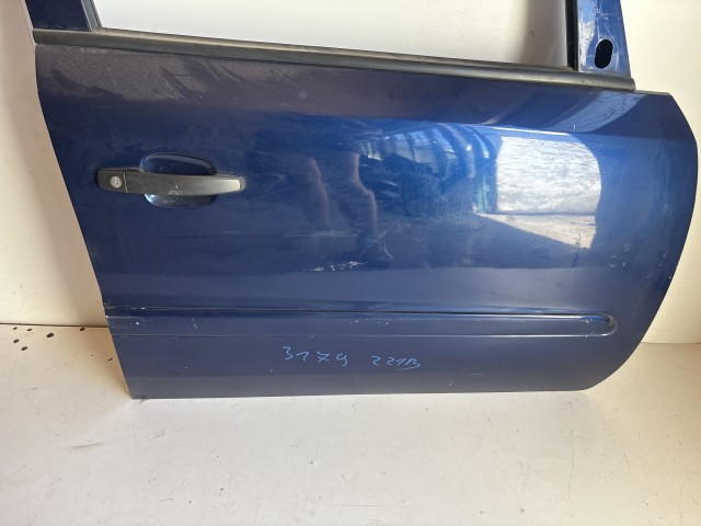 12704 Opel Zafira B Jobb első Ajtó Kék Z21b