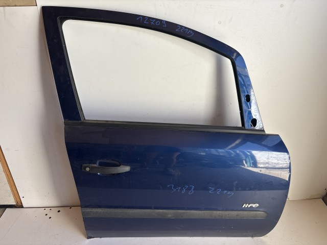 12709 Opel Zafira B Jobb első Ajtó Kék Z21b