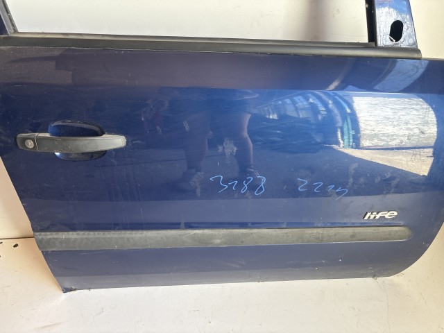 12709 Opel Zafira B Jobb első Ajtó Kék Z21b