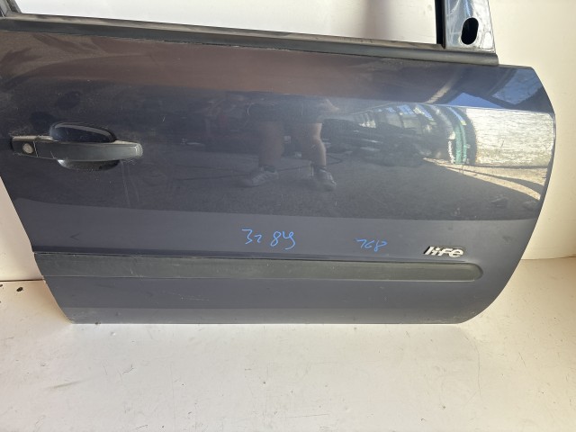 12710 Opel Zafira B Jobb első Ajtó Metrókék Z168