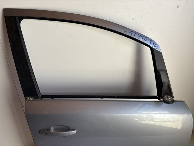 12716 Opel Zafira B Jobb első Ajtó Szürke Z163