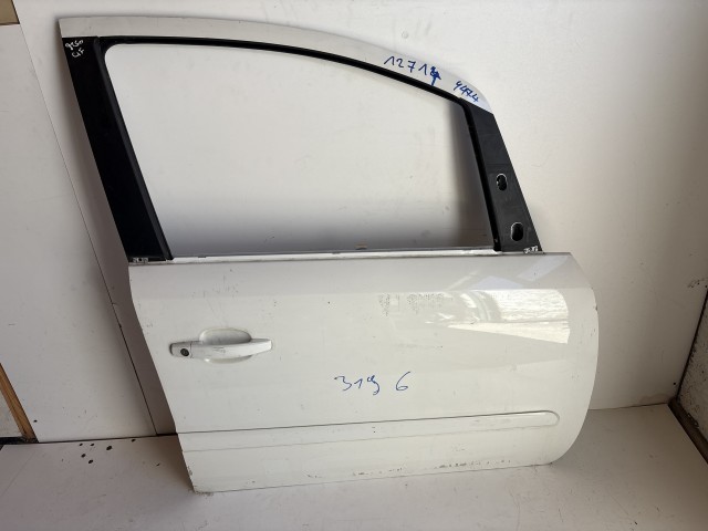 12714 Opel Zafira B Jobb első Ajtó Fehér y474