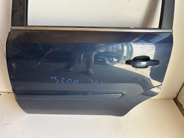 12717 Opel Zafira B Bal hátsó Ajtó metrókék Z168