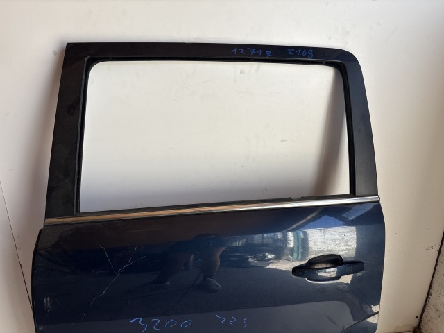 12717 Opel Zafira B Bal hátsó Ajtó metrókék Z168