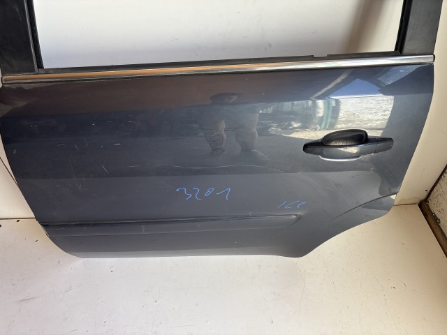 12718 Opel Zafira B Bal hátsó Ajtó Metrókék Z218