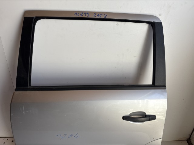 12719 Opel Zafira B Bal hátsó Ajtó Ezüst Z157
