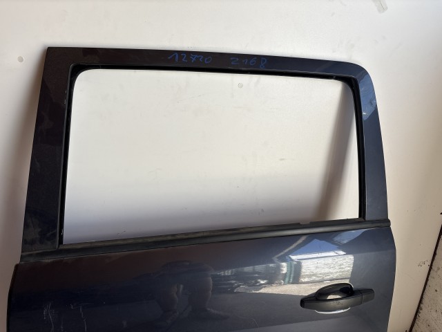 12720 Opel Zafira B Bal hátsó Ajtó Metrókék Z168