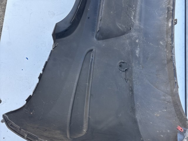 12738 Opel Corsa D Hátsó Lökhárító Fekete 3 ajtós