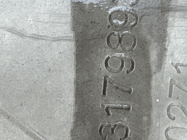 12741 Opel Corsa D Hátsó Lökhárító Kék 3 ajtós