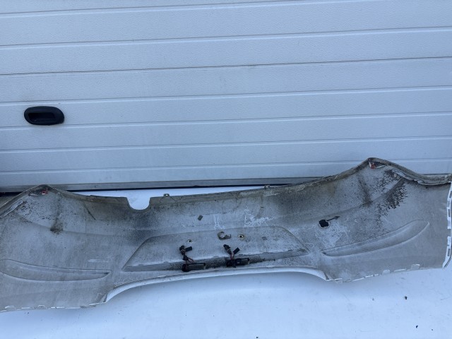 12736 Opel Corsa D Hátsó Lökhárító Fehér 3 ajtós