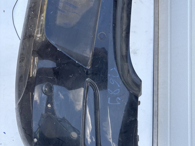 1689 Opel Corsa D Hátsó Lökhárító Fekete 5 ajtós