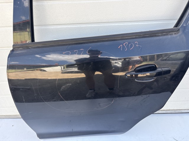 12761 Opel Corsa D Bal hátsó Ajtó Fekete Z22c