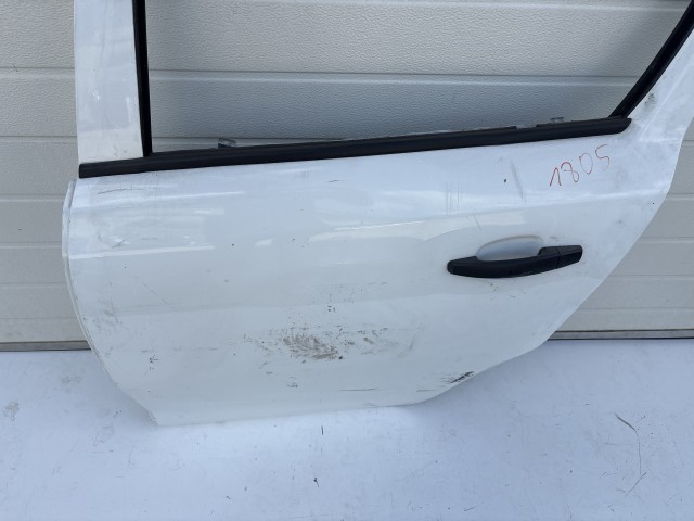 12760 Opel Corsa D Bal hátsó Ajtó Fehér