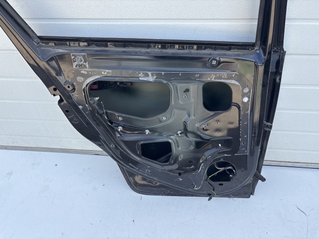 12759 Opel Corsa D Bal hátsó Ajtó Fekete Z20r