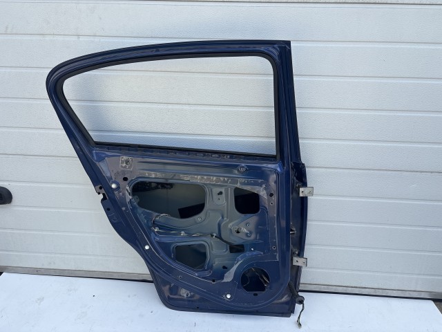 12757 Opel Corsa D Bal hátsó Ajtó Kék Z21b